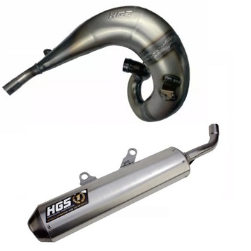 Фото Выхлопная система в сборе HGS, KTM SX250-300 23-27, Husqvarna TC250-300 23-27, GasGas MC250-300 24-27